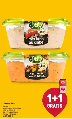 Delhaize Smeersalade aanbieding