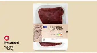 Delhaize Hertensteak aanbieding