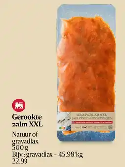 Delhaize Gerookte zalm XXL aanbieding