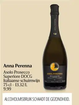 Delhaize Anna Perenna aanbieding