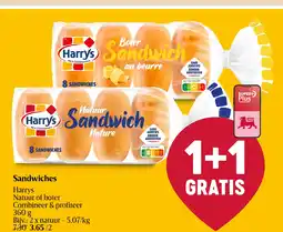 Delhaize Sandwiches aanbieding