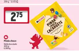 Delhaize Pinda choco aanbieding