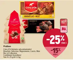Delhaize Pralines aanbieding