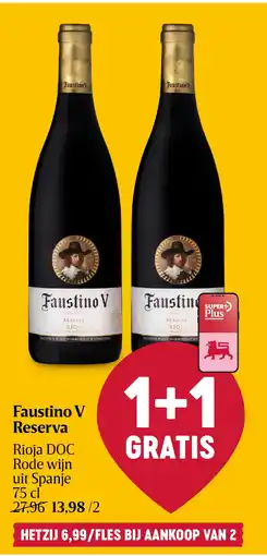 Delhaize Faustino V Reserva aanbieding