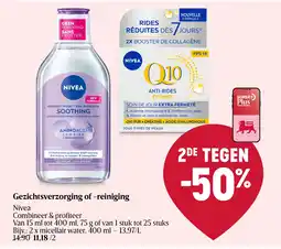Delhaize Gezichtsverzorging of -reiniging aanbieding
