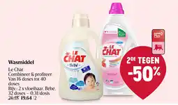 Delhaize Wasmiddel aanbieding