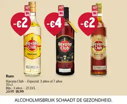 Delhaize Rum aanbieding
