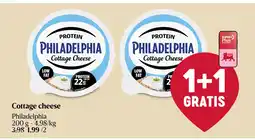 Delhaize Cottage cheese aanbieding