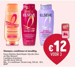 Delhaize Shampoo, conditioner of navulling aanbieding