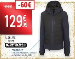 Intersport IcePeak Skijas Heren aanbieding