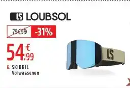 Intersport LS Loubsol Skibril Volwassenen aanbieding