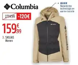 Intersport Columbia Skijas Heren aanbieding