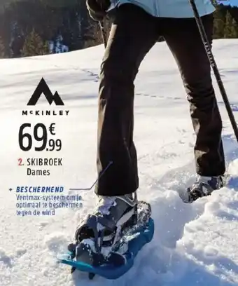 Intersport McKinley Skibroek Dames aanbieding
