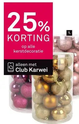 Karwei Kerstballenmix aanbieding