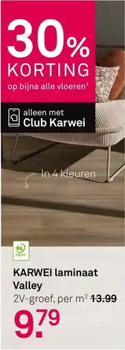 Karwei Karwei Laminaat Valley aanbieding