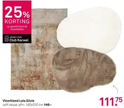Karwei Vloerkleed Lola Silvie aanbieding