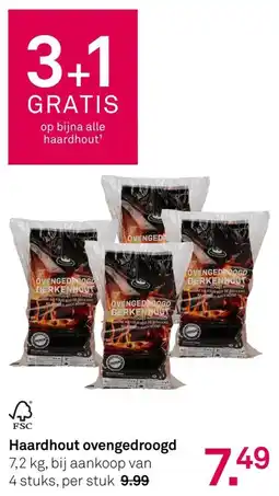 Karwei Haardhout ovengedroogd aanbieding