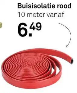 Karwei Buisisolatie rood aanbieding