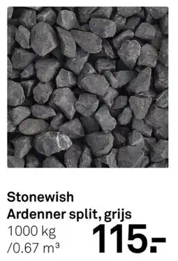 Karwei Stonewish Ardenner split, grijs aanbieding