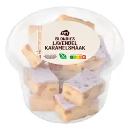 Albert Heijn AH Blondie Lavendel karamel smaak aanbieding