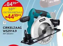 Brico Cirkelzaag WS2914.9 aanbieding