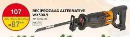 Brico Worx Reciprozaag Alternative WX500.9 aanbieding
