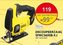 Brico Stanley Fatmax Decoupeerzaag SFMCS600B-XJ aanbieding