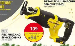 Brico Stanley Fatmax Reciprozaag SFMCS300B-XJ aanbieding