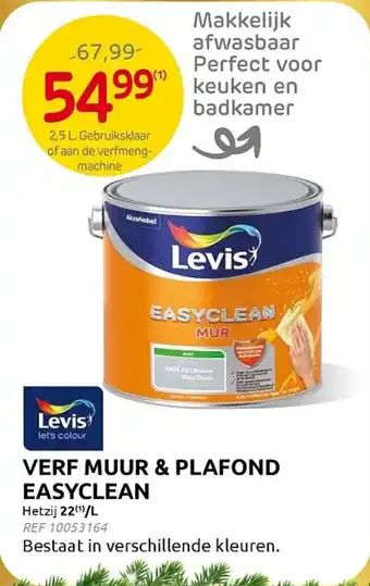 Levis Verf Muur & Plafond Easyclean