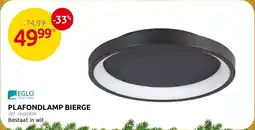 Brico Eglo Plafondlamp Bierge aanbieding