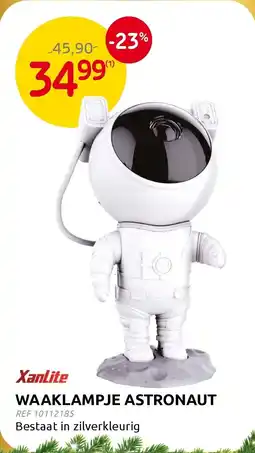 Brico Xanlite Waaklampje Astronaut aanbieding