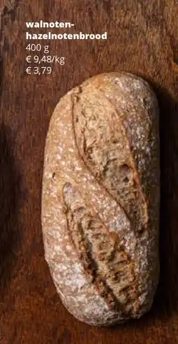 Spar walnotenhazelnotenbrood 400 g aanbieding