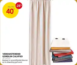 Brico Verduisterend gordijn calypso aanbieding