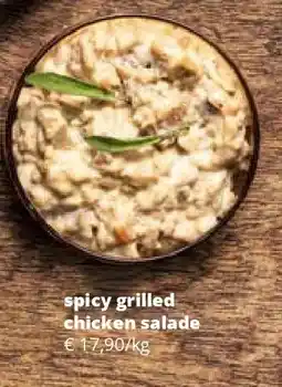 Spar spicy grilled chicken salade aanbieding