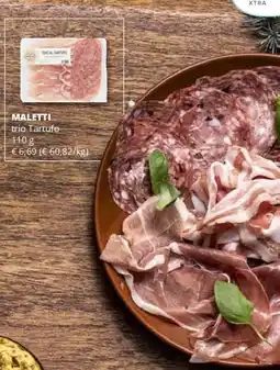 Spar MALETTI trio Tartufo 110 g aanbieding