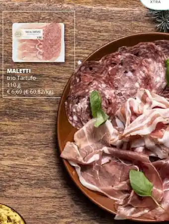 Spar MALETTI trio Tartufo 110 g aanbieding