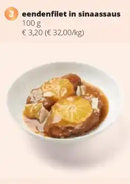 Spar eendenfilet in sinaassaus 100 g aanbieding