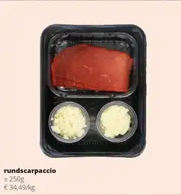 Spar rundscarpaccio aanbieding