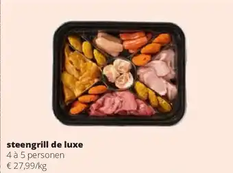 Steengrill de luxe