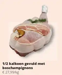 Spar 1/2 kalkoen gevuld met boschampignons aanbieding