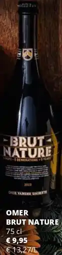 Spar OMER BRUT NATURE 75 cl aanbieding