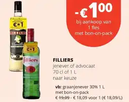 Spar FILLIERS aanbieding