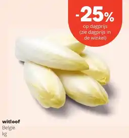 Spar witloof aanbieding