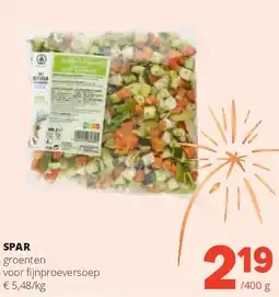 Spar SPAR groenten voor fijnproeversoep aanbieding