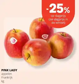 Spar PINK LADY aanbieding