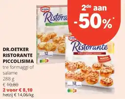 Spar DR.OETKER RISTORANTE PICCOLISIMA aanbieding