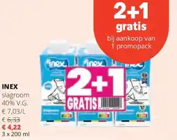 Spar INEX aanbieding