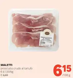 Spar MALETTI aanbieding