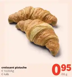 Spar croissant pistache aanbieding