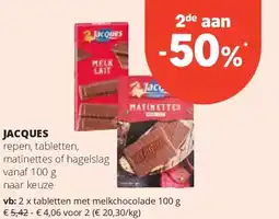 Spar JACQUES aanbieding